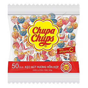 Kẹo Mút Chupa Chups Hương Trái Cây Hỗn Hợp (50 Que / Gói)