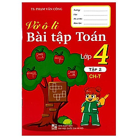 Vở Ô Li Bài Tập Toán Lớp 4 - Tập 2