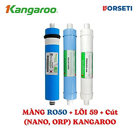 Mua Trọn bộ 6 lõi lọc nước Kangaroo Hàng chính hãng dùng cho máy lọc nước Kangaroo KG113