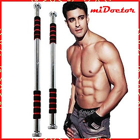 Xà Đơn Treo Tường Gắn Cửa Đa Năng Độ Dài Tùy Chỉnh Giúp Bạn Tập Gym, Tập Cơ Bụng, Cơ Vai, Cơ Xô 60-120Cm - Chính Hãng miDoctor (Màu Ngẫu Nhiên)