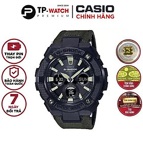 Đồng Hồ Nam Dây Vải Casio G-Shock GST-S130BC-1A3 Vỏ Thép Chính Hãng | GST-S130BC-1A3DR Pin Năng Lượng Mặt Trời