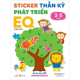 Sticker Thần Kỳ Phát Triển EQ Cảm Xúc 3-5 Tuổi