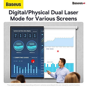 Mua Bút Trình Chiếu Thông Minh Baseus Orange Dot AI Wireless Presenter Sử Dụng Với Màn Hình TV & Nhận Diện Giọng Nói - Hàng Chính Hãng