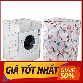 Áo trùm máy giặt vỏ bọc loại cửa trước ngang & trên đứng 7kg 8kg 9kg - vải bao chùm chống bụi