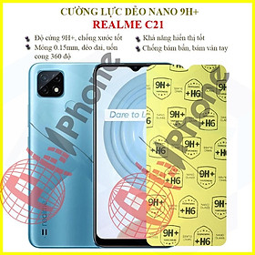 Dán cường lực dẻo nano dành cho  Realme C21