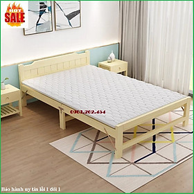 Mua Giường gỗ  Giường gỗ thông gấp gọn - Giường gấp gọn  giường xếp  giường gỗ tặng nệm  giường ngủ