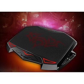 Mua ️ Đế Tản Nhiệt Cho Máy Tính Laptop - Macbook Nuoxi 3 Quạt  Chạy Êm Làm Mát Laptop  Độ Đèn Led Gaming