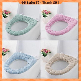 Mua Miếng lót bồn cầu bằng nỉ .Lót bệt bồn cầu chống lạnh mông mùa đông