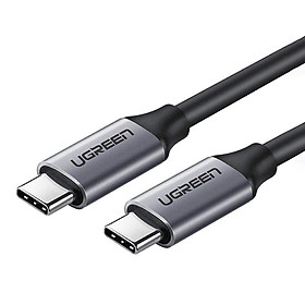 Mua Ugreen UG60183US161TK 1M Usb 3.1 60W màu xám Vỏ nhôm Mạ niken cáp 2 đầu Type C - HÀNG CHÍNH HÃNG