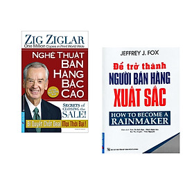 Combo 2 cuốn sách: Nghệ Thuật Bán Hàng Bậc Cao (Khổ Lớn) + Để Trở Thành Người Bán Hàng Xuất Sắc