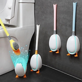 Mua Cọ toilet silicone tạo hình chân vịt ngộ nghĩnh