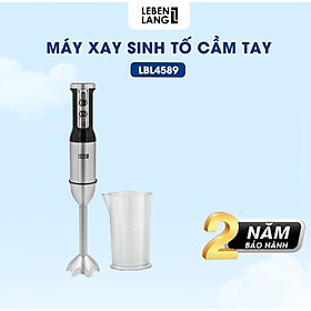 Máy xay sinh tố cầm tay Lebenlang LBL4589, công suất 1000W, nhỏ gọn, bảo hành 2 năm – Hàng Chính Hãng