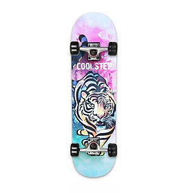  Ván Trượt  Skateboard  Gỗ 1100- 10 trục hợp kim + gỗ ép 3 lớp 