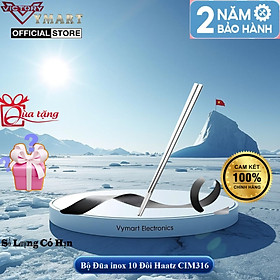 Mua Bộ Đũa inox 10 Đôi Haatz CIM316 - Đũa inox 316L Siêu Bền  An Toàn Cho Sức Khoẻ  Bảo Hành 24 Tháng