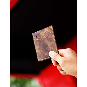 Ví da bò đựng thẻ Card Holder ATM dáng đứng - Card Holder 5