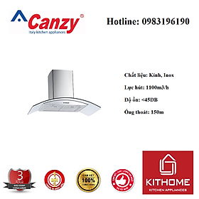 Máy Hút Mùi Kính Cong Canzy CZ 3470 - Chính Hãng