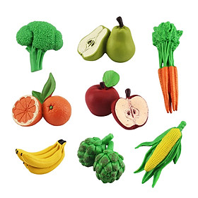 Artificial Vegetables Fruits Props Photo Props Crafts for Festival Living Room Home Decor Ornament