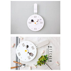 Mua Đồng hồ treo tường trang trí nhà cửa hình Chảo chiên trứng - Wall clock