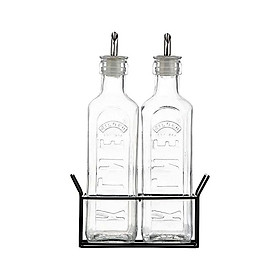 Kilner - Bộ bình thủy tinh đựng dầu - 0.3L/ 0.6L - 3 món