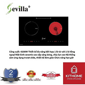 Mua Bếp Điện Từ Hồng Ngoại Sevilla SV-189TS - Hàng Chính Hãng