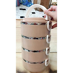 Mua Hộp đựng cơm camen 4 ngăn Inox cao cấp