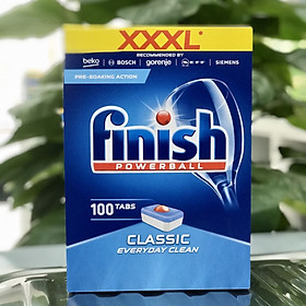 Viên rửa chén/ bát cao cấp FINISH Classic - Dành cho máy - Nhập khẩu từ Đức