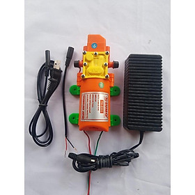 Mua Máy bơm mini tăng áp lực nước loại 12V 4 6A - 60W lưu lượng 5L/phút. bơm sumo cam kèm nguồn adapter 12v-5a