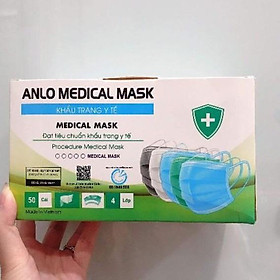 KHẨU TRANG Y TẾ 4 LỚP ANLO HÀNG CHUẨN BỘ Y TẾ