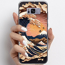 Ốp lưng cho Samsung Galaxy S8, Samsung Galaxy S8 Plus nhựa TPU mẫu Sóng biển