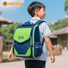 Balo chống gù cao cấp cho bé đi học Xbags Xb 3018 – Ba lô học sinh chống nước, quai êm, ngăn rộng tiện lợi, thiết kế hiện đại siêu bền!