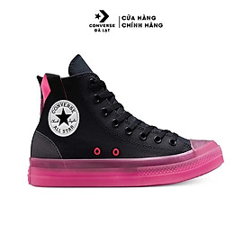 Giày Converse nữ chất vải canvas màu đen đế hồng cao su CX Street Utility-170993C