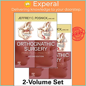 Sách - Orthognathic Surgery - 2 Volume Set - Principles and Practice by Jeffrey C. Posnick (UK edition, hardcover)