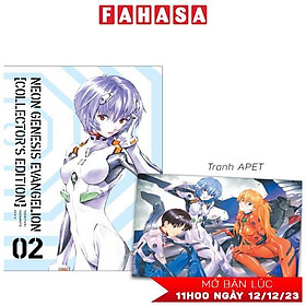 Hình ảnh Neon Genesis Evangelion - Collector’s Edition - Tập 2 - Tặng Kèm Tranh APET 3 Nhân Vật Shinji, Rei, Asuka