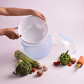 Hộp đựng hoa quả thực phẩm có tay cầm đa năng-Vegetable Tray