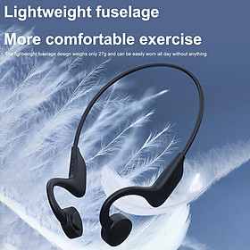 Bone Conduction Headphones Bluetooth 5.1 Waterproof for Running Sports