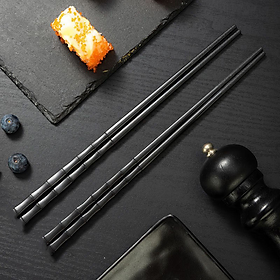 1 Thực Phẩm Trung Quốc Tem Sushi Que Có Thể Sử Dụng Lại Chống Trơn Trượt Máy Giặt An Toàn Món Ăn Dạng Tre Snack thực Phẩm Đẳng CấpHàng nhập khẩu