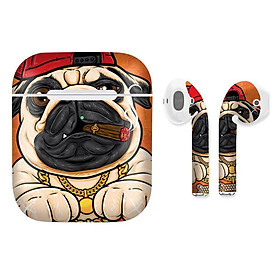 Mua Miếng dán skin cho AirPods in hình thiết kế - atk111 (AirPods 1  2  3  Pro  TWS i12)