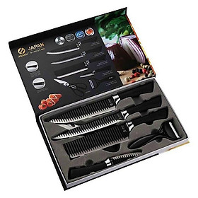 Mua Bộ Dao Nhật Bản 6 Món Chống Dính Cao Cấp