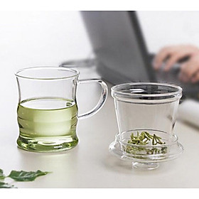 Mua Mẫu ly thủy tinh uống trà có lõi lọc và không lõi lọc