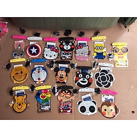 Mua Túi đựng điện thoại chống nước có dây đeo cổ 45cm.Túi chống nước điện thoại hình trơn để trời mưa lướt cảm ứng thoải mái