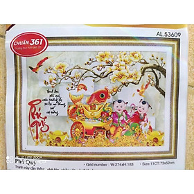 Mua tranh thêu 5d phú quý 53609