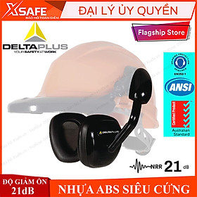Mua Chụp tai chống ồn Deltaplus Suzuka2 gắn mũ bảo hộ - Độ giảm ồn 21dB - phone giảm ồn bảo vệ tai  Bịt tai chính hãng