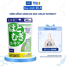 Viên uống Trắng da DHC Adlay Extract Nhật Bản - 60 Ngày (60 viên)