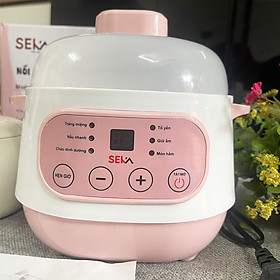Nồi Nấu Chậm Cho Bé Ăn Dặm SEKA, Nồi Nấu Cháo Chậm, Chưng Yến Hấp Cách Thuỷ Cao Cấp