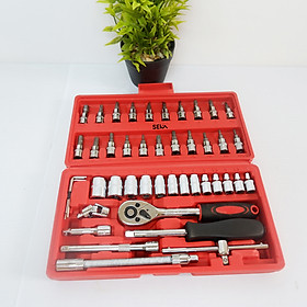 Bộ Dụng Cụ Sửa Chữa Đa Năng 46 Chi Tiết - Hàng chính hãng