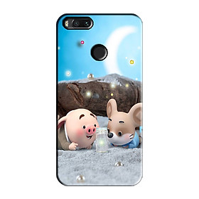 ỐP LƯNG IN ĐÍNH ĐÁ DÀNH CHO XIAOMI MI A1