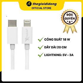 Mua Cáp Type C - Light-ning 20cm Xmobile L10 Trắng - Hàng chính hãng