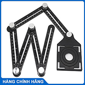 Thước cân sen - thước đo nhớ góc đa năng chuyên dụng cân sen khi khoan gạch men thương hiệu Kiotool