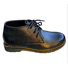 Giày Boots Nam Cổ Lửng TiTi DÔ Da Bò Thật Đế Đốc Tờ Cao Cấp DT2020