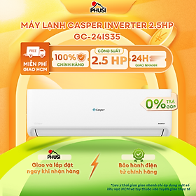 Máy lạnh Casper Inverter 2.5HP GC-24IS35 - Hàng Chính Hãng 